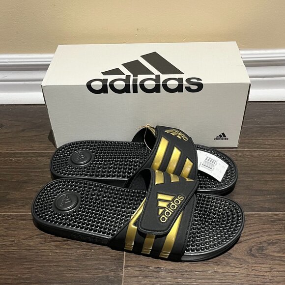 Sz 12 Adidas Adissage Slides - Picture 3 of 9